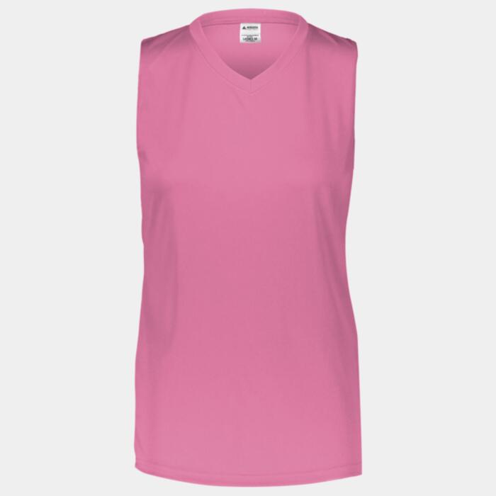 Girls Attain Wicking Sleeveless Jersey Thumbnail