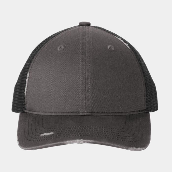 Distressed Mesh Back Cap Thumbnail