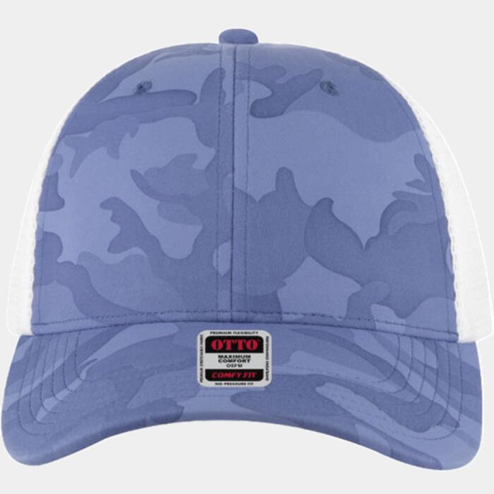 OTTO CAP "OTTO COMFY FIT" 6 Panel Low Profile Mesh Back Trucker Hat Thumbnail