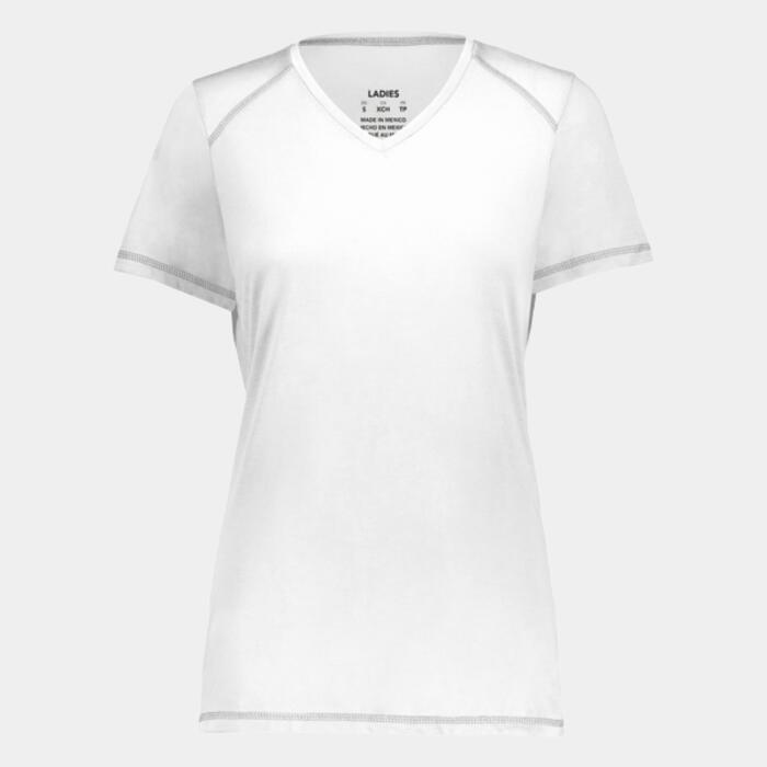 Ladies Super Soft-Spun Poly Tee Thumbnail
