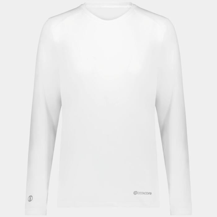 Ladies Essential Long Sleeve Tee Powered by Coolcore(r) Thumbnail