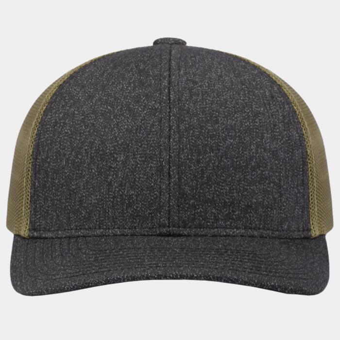 Melange Heather Low-Profile Trucker Thumbnail