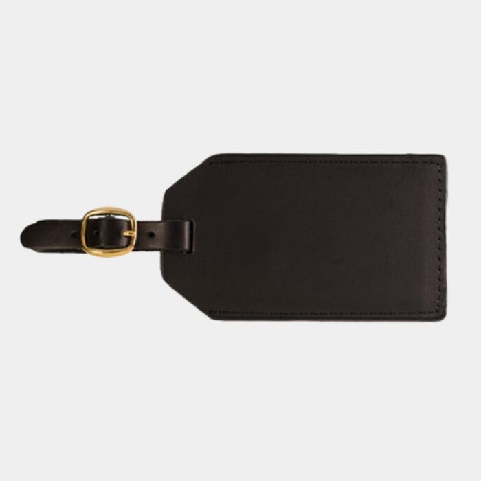 Grand Central Luggage Tag Sueded Leather Thumbnail