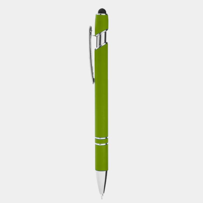 Rubberized Aluminum Click Stylus Pen Thumbnail
