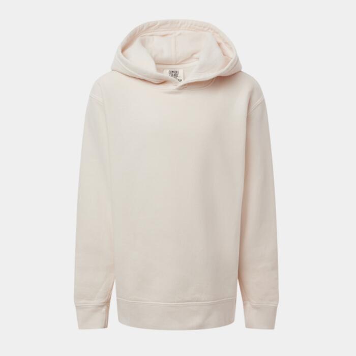 Youth Garment-Dyed Lightweight Fleece Hooded Sweatshirt Thumbnail