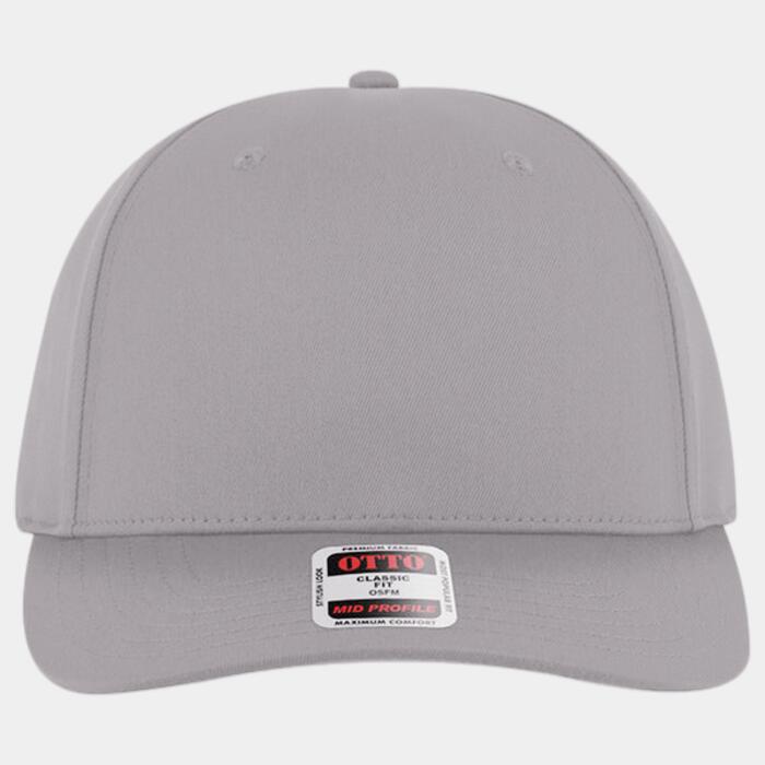 OTTO CAP Seamless 6 Panel Mid Profile Baseball Cap Thumbnail