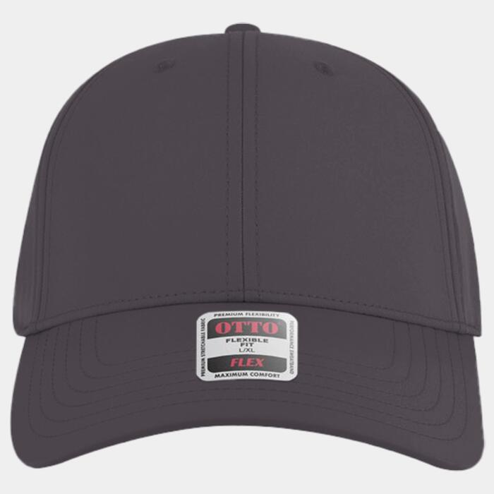 OTTO CAP "OTTO FLEX" Fitted 6 Panel Low Profile Baseball Cap Thumbnail