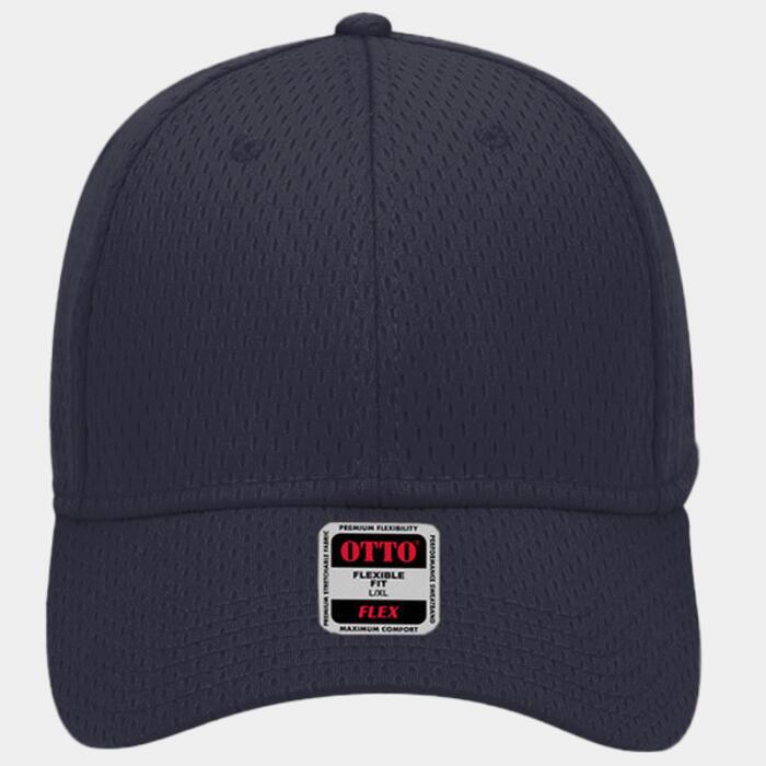 OTTO CAP "OTTO FLEX" Fitted 6 Panel Low Profile Baseball Cap Thumbnail
