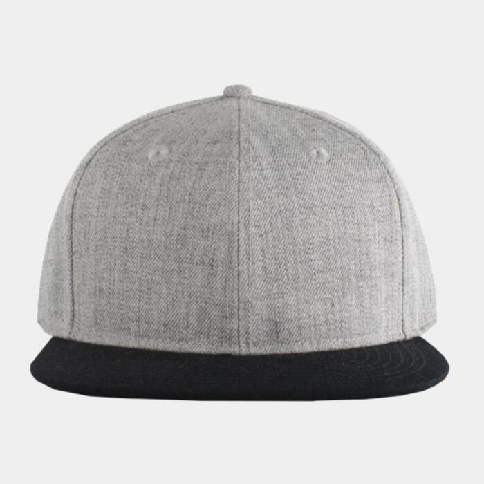 Wool Blend Heather Snapback Cap Thumbnail