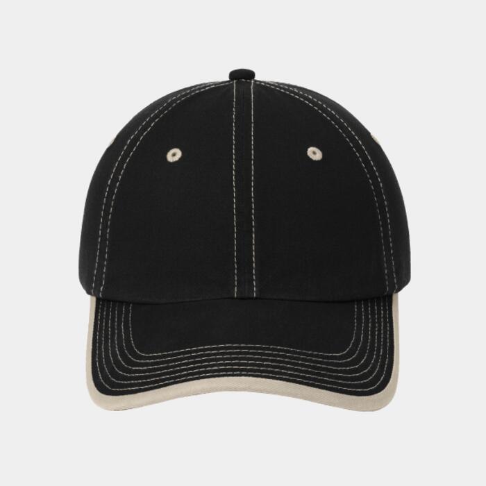 Vintage Washed Contrast Stitch Cap Thumbnail