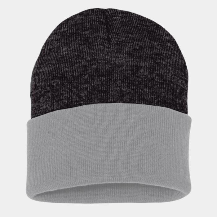 12" Color Blocked Cuffed Beanie Thumbnail