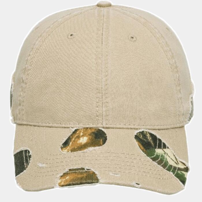 OTTO CAP Camouflage 6 Panel Low Profile Baseball Cap Thumbnail
