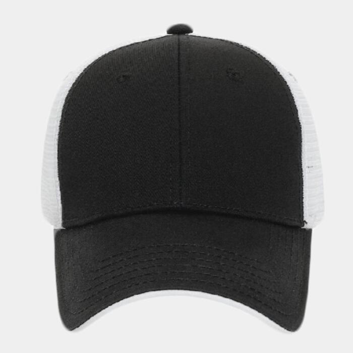 OTTO CAP 6 Panel Low Profile Mesh Back Trucker Hat Thumbnail