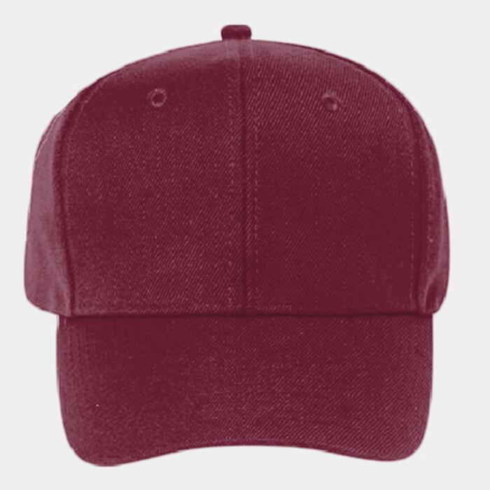 OTTO CAP 6 Panel Mid Profile Baseball Cap Thumbnail