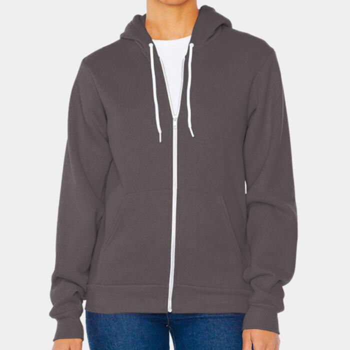 Unisex Flex Fleece Full-Zip Hoodie Sweatshirt Thumbnail