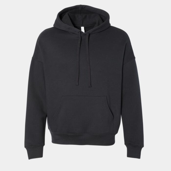 Unisex Sponge Fleece Drop Shoulder Hoodie Sweatshirt Thumbnail