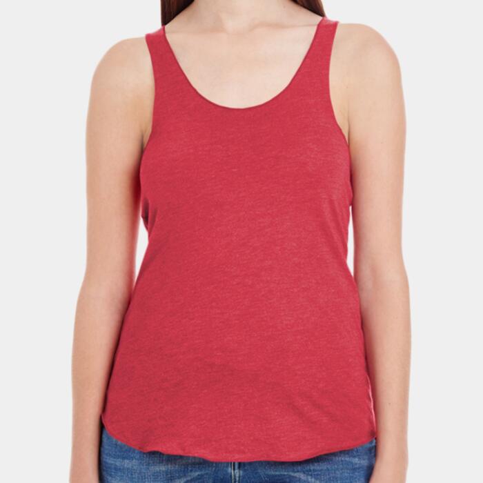 Women's Poly/Cotton Racerback Tank Thumbnail