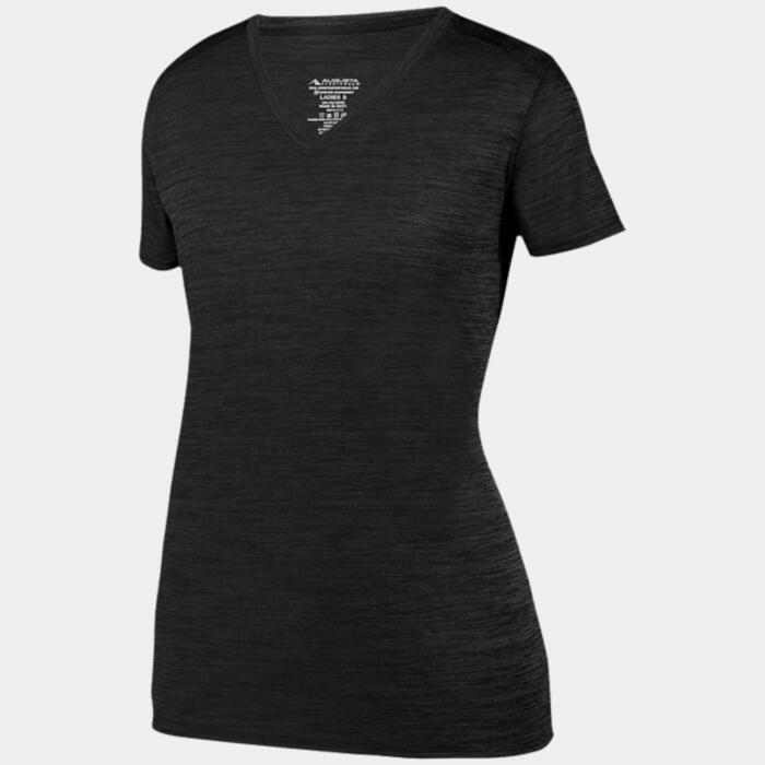 Women's Shadow Tonal Heather Training V-Neck T-Shirt Thumbnail