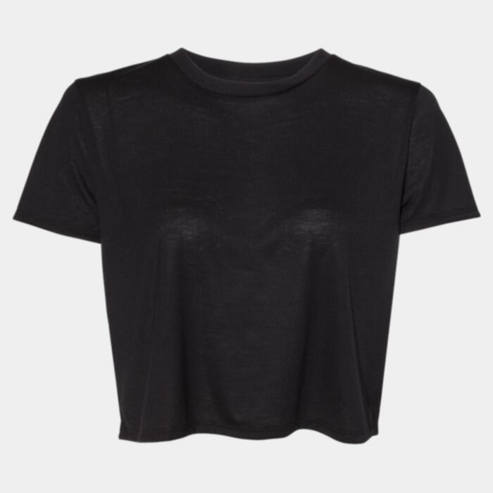 Women’s Flowy Crop Tee Thumbnail