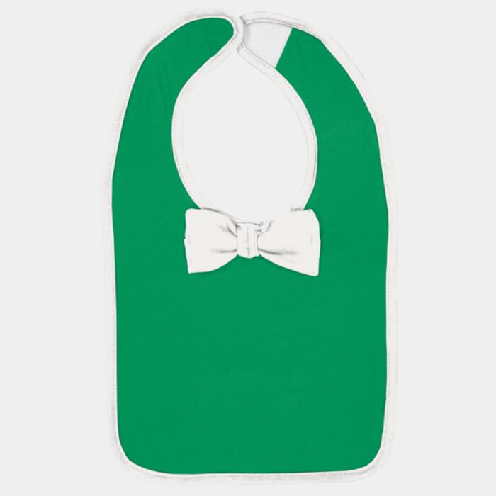 Infant Baby Rib Bow Tie Bib Thumbnail