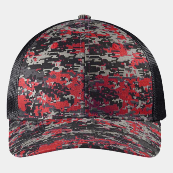 Digi Camo Snapback Trucker Cap Thumbnail