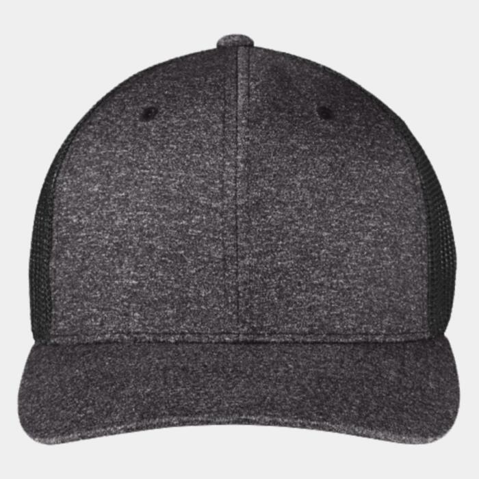 Flexfit ® Melange Mesh Back Trucker Cap Thumbnail