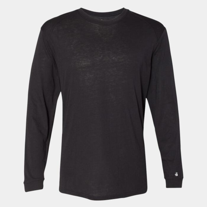 Men's Triblend Performance Long Sleeve T-Shirt Thumbnail