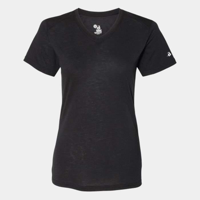 Women’s Triblend Performance V-Neck T-Shirt Thumbnail