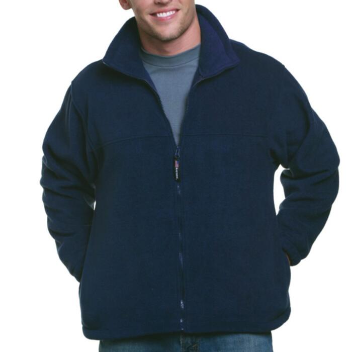 USA-Made Full-Zip Fleece Jacket Thumbnail