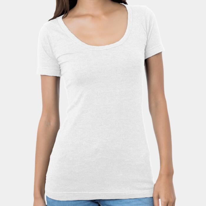 Women's USA-Made Scoop Neck T-Shirt Thumbnail