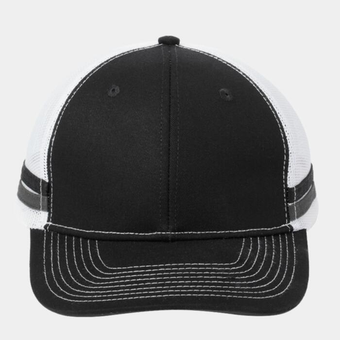 Two Stripe Snapback Trucker Cap Thumbnail