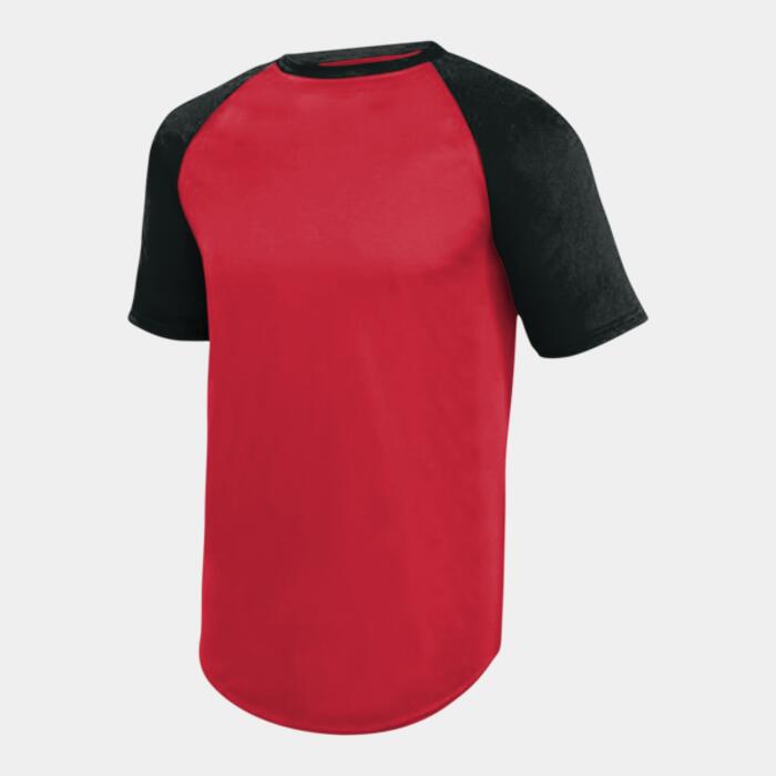 Unisex Wicking Short Sleeve Baseball Jersey Thumbnail