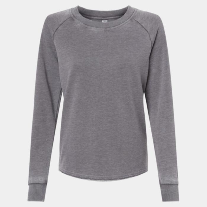 Women’s Lazy Day Mineral Wash French Terry Sweatshirt Thumbnail