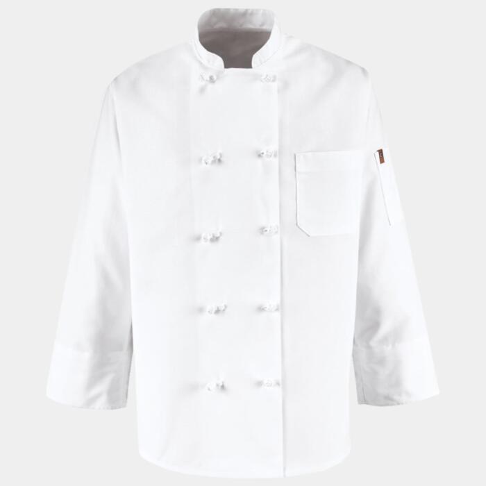 Ten Knot Button Chef Coat Thumbnail