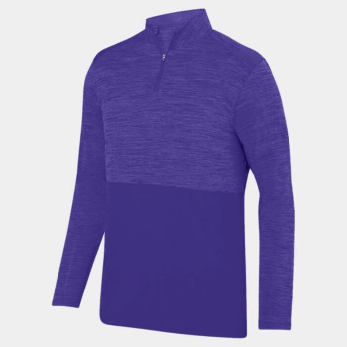 Men's Shadow Tonal Heather Quarter-Zip Pullover Thumbnail