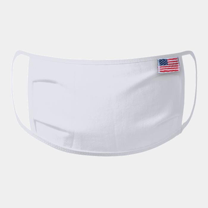 All American Cotton Knit Face Mask 5 pack (100 packs = 1 Case) Thumbnail