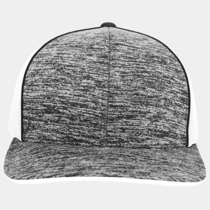 Aggressive Heather Trucker Snapback Cap Thumbnail