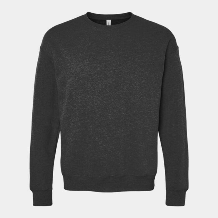 Unisex FWD Fashion Sueded Drop Shoulder Crewneck Sweatshirt Thumbnail