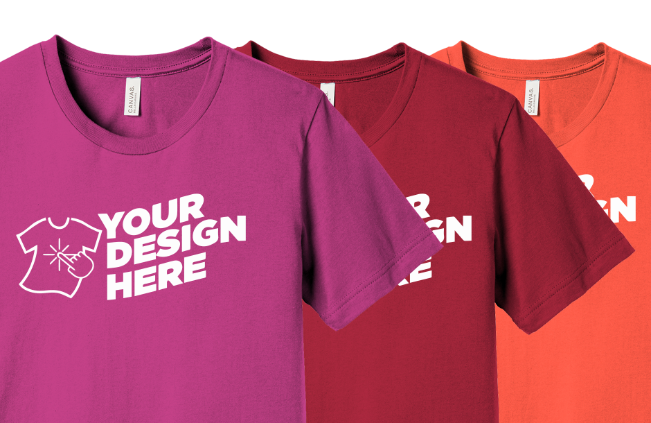 Custom T Shirt Printing Near Me Icustomtees Custom Shirt Print NYC