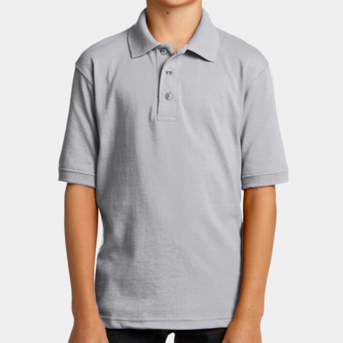 Youth 5.5 Ounce Jersey Knit Polo Thumbnail