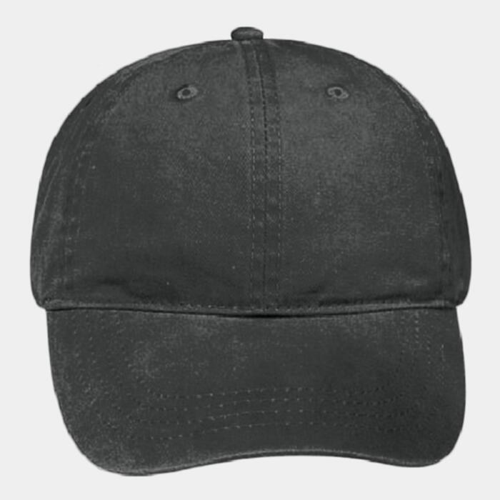 OTTO Garment Washed Pigment Dyed Cotton Twill Six Panel Low Profile Dad Hat Thumbnail