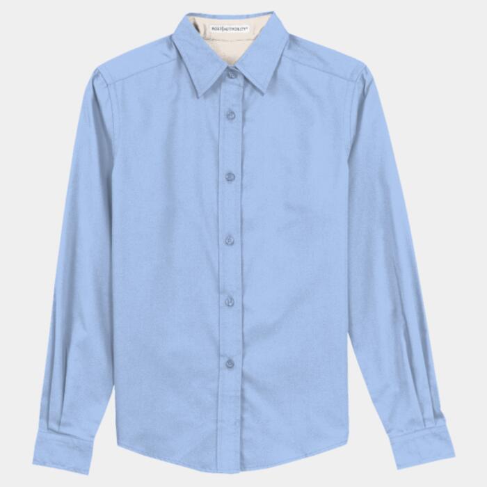 Ladies Long Sleeve Easy Care Shirt Thumbnail