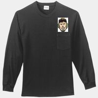 Tall Long Sleeve Essential T Shirt with Pocket Thumbnail