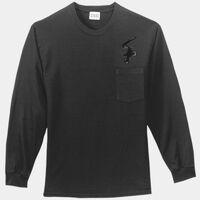 Tall Long Sleeve Essential T Shirt with Pocket Thumbnail