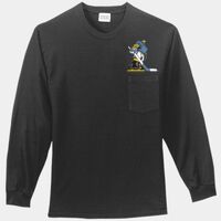 Tall Long Sleeve Essential T Shirt with Pocket Thumbnail