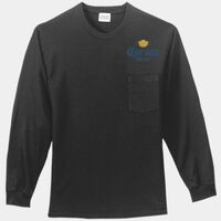 Tall Long Sleeve Essential T Shirt with Pocket Thumbnail